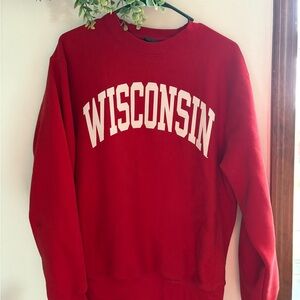 Wisconsin Red Sweater